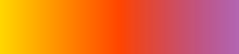 a horizontal gradient bar from gold through orange-red to a translucent purple