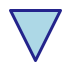 a filled, stroked triangle drawn from path data "M0,0 L50,0 L25,50 Z"